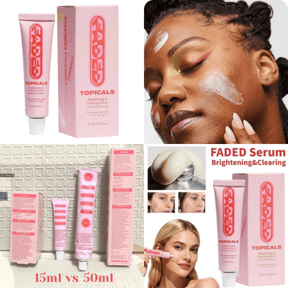 Destàre Skincare™ Topicals FADED Serum (50ml) Brightening Clearing for Dark Spots Uneven Skin Tone