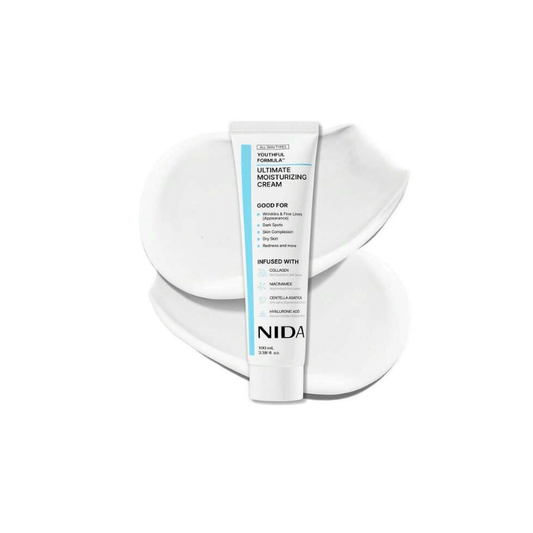 Destàre Skincare™ NIDA Korean Beauty Ultimate Youthful Formula For Sensitive Skin Moisturizing Cream (Pack of 3x100ml)